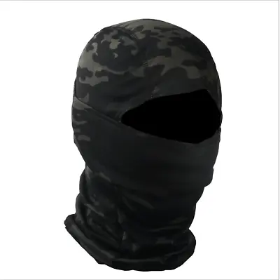 Camo Full Face Mask Men's Tactical Military Army Balaclava Face Mask For Hunting • $7.99