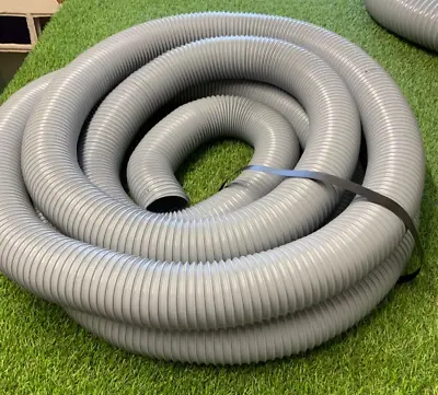 £32 • Buy PVC Dust Extraction Hose Heavy Duty Flexible Extractor Ducting Pipe 1m X 76mm