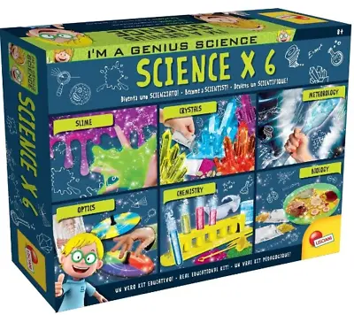 I'M A Genius 6 Sciences Science Experiments & Educational Toy For Ages 8+. • £15