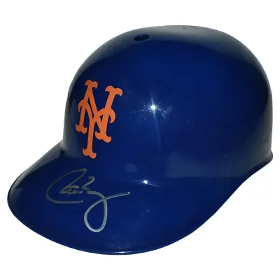 Carlos Baerga Signed New York Mets Souvenir MLB Baseball Batting Helmet (JSA) • $44.95