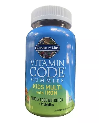 Vitamin Code Gummies Kids Multi With Iron Orange 90 Gummies Exp. 02/25 • $21.95