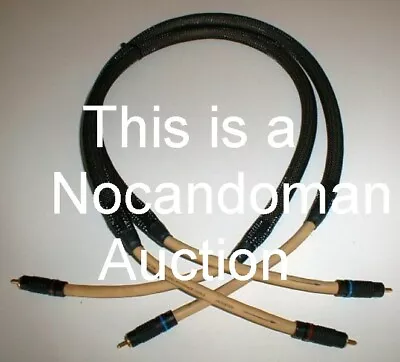 Rare Audiophile Mit Mi-330 Shotgun Cable 1 Meter Pair Rca Jacks  • $999.99