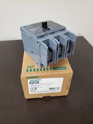 NIB - Siemens - BQD320 - Molded Case Circuit Breaker - 20A 3-Phases 480V • $158