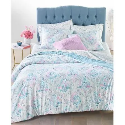 Whim By Martha Stewart Collection Reversible 3-PC. Watercolor Damask-Print King • $127.60