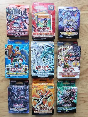 Yu-gi-oh Starter/Structure Decks New Sealed - No Box - Decks Sealed - English • £14.99