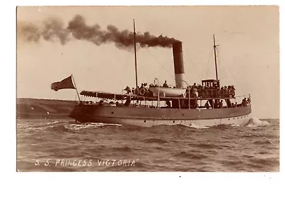 Cornwall. S.S. Princess Victoria. Falmouth. R/P By Bragg. Steamer. Ship. • £18.99