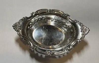 Vintage 925 Sterling Silver  Gorham #A4780  Cromwell  Pattern Nut Dish C1 • $39.95