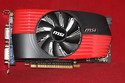 MSI Nvidia GeForce GTS 450 1GB 128BIT GDDR5 PCI Express 2.0 X16 Graphics Card • $55