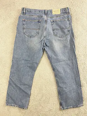 Tommy Hilfiger Jeans Mens 36x30 Blue Medium Wash Freedom Jean Straight Fit • $19.45