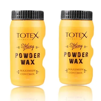 Totex Hair Styling Powder Wax | Dust Texturing Mattifying Matt Look (Pack Of 2) • £12.49