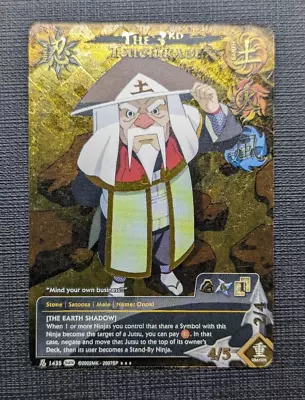 Naruto CCG The 3rd Tsuchikage Super Rare 1435 S25 Kage Summit • $96.32