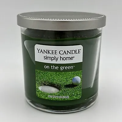 Yankee Candle ~ On The Green ~ 7oz Tumbler ~ Simply Home ~ Rare Discontinued • £25.30