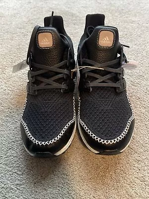 Size 11 - Adidas UltraBoost 1.0 Black Wonder Quartz • $3.25