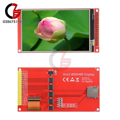 4 Inch TFT LCD Color Touch Display Screen Module For Arduino Support Mega2560 5V • $18.04