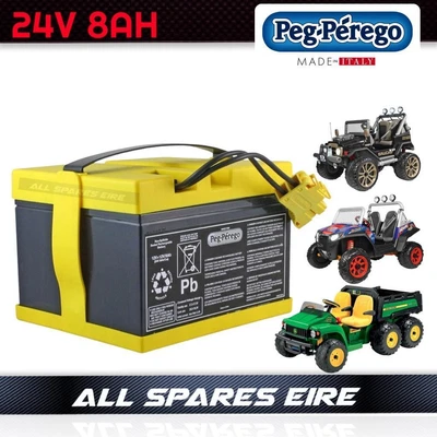 £109.95 • Buy Peg Perego 24v Volt 8ah Battery For Rzr 900 Xp, Gaucho Xp & John Deere 6x4