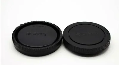 Rear Lens Cap Body Cap Cover Dust Protection For Sony NEX-5R E-mount NEX-7 Black • $6.99
