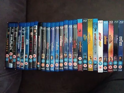 Marvel Blu Rays. Infinity Saga. Spiderman. Iron Man. Captain America. Thor.... • £50