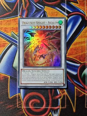 Yugioh Dragunity Knight - Ascalon CYHO-EN033  Ultra Rare  NM • £2.55