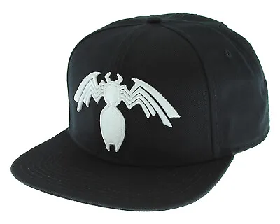 Marvel Comics Venom Symbiote Logo Licensed Adjustable Snapback Cap Hat • $24.95