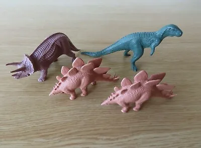 Vintage Invicta Plastics Natural History Museum Dinosaur Figure Lot Stegosaurus • £20