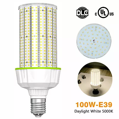 400W HPS Warehouse Highbay Garage 100W LED Corn Bulb Light E39 5000K 120V UL&DLC • $59.02