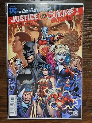 Justice League Vs Suicide Squad #1 Vf ~ Jason Fabok Cover Dc Comics 2017 • $4.50