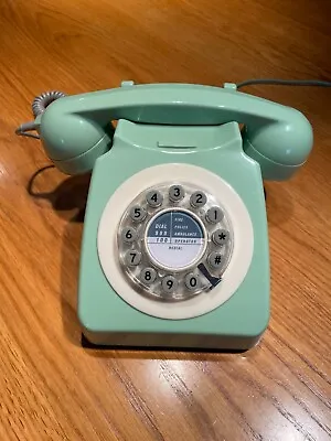 Push Button Telephone Retro Phone Corded Home Landline Vintage Style - GPO 746 • £19.99