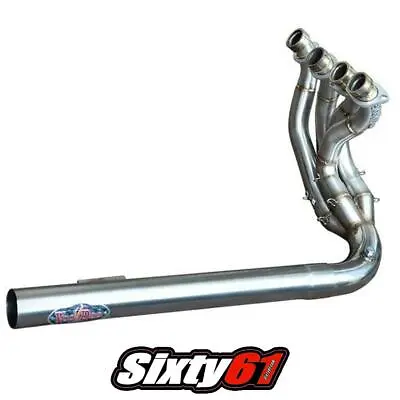 ZX10R Voodoo Exhaust 2004-2009 2010 Kawasaki 4:1 Competition Sidewinder Natural • $776.95