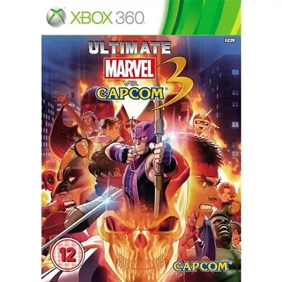 Ultimate Marvel Vs Capcom 3 (12) Used Xbox 360 Game • £19