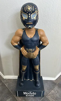 Rare 47  Modelo Lucha Libre Luchador Wrestler Advertising Bobblehead Statue • $1100