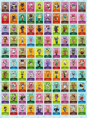 $54.97 • Buy Animal Crossing Series 3 Amiibo Cards # 201-300 Nintendo Switch New Horizons