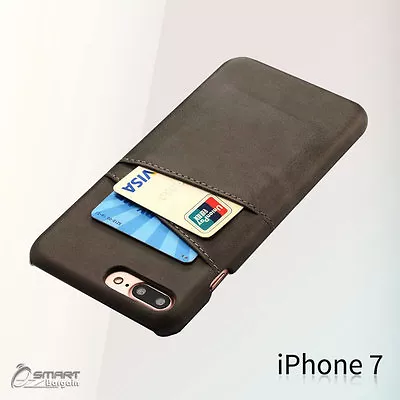 $7.99 • Buy PU Leather Card Holder Wallet Back Case Cover For IPhone 6 6s IPhone 7 7 Plus
