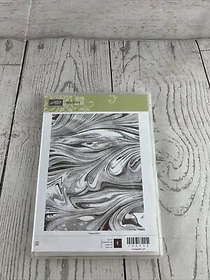 $8.40 • Buy Stampin' Up! MARBLED Background Stamp