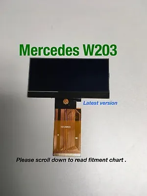 01-04 Mercedes C ClassW203 Speedometer Cluster LCD Display Screen C320 ETC & G • $77.95