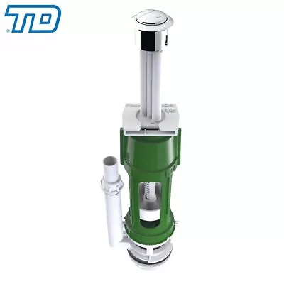 £31.55 • Buy Niagra Dudley Green Toilet Flush Valve Push Button Toilet Syphon Dual Flush