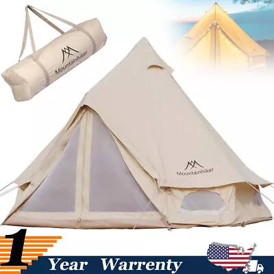 4-5 Person Camping Tent Mosquito Net Door & Windows Waterproof Oxford Dome Tent • $399