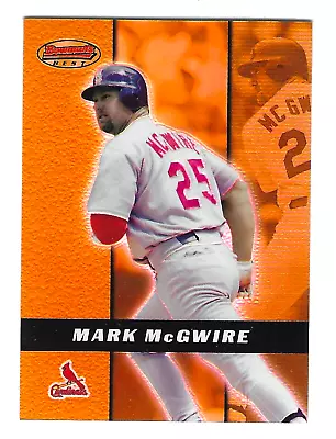 2000 Bowmans Best MARK MCGWIRE Card 81 St. Louis Cardinals • $0.55