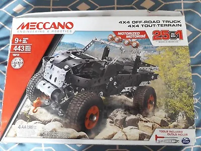£10 • Buy Meccano Set 16212  4x4 Off-Road Truck Motorised 100% Complete With Instructions