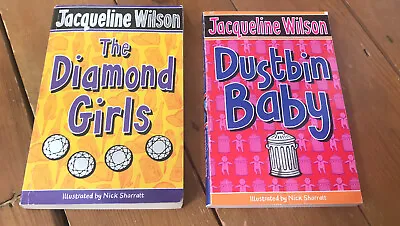 £2.99 • Buy Jacqueline Wilson Books The Diamond Girls Dustbin Baby 