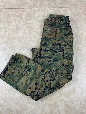 USMC Trouser Woodland Marpat Camouflage MCCUU Pants Size Small Short • $35