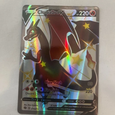 $11.50 • Buy Pokémon TCG Charizard V Champion's Path 079/073 Holo Secret Rare. OK/good Cond.