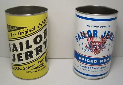 Lot Of 2 New SAILOR JERRY Oil Can Metal SS Cup Spiced Rum 8 Ball Spice Rum Eagle • $8