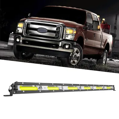 Lower Bumper 20  Fog LED Spot Flood Light Bar For Ford F-150 F-250 F-350 Truck • $34.32