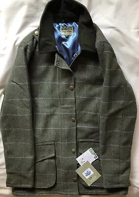 £80 • Buy Hoggs Of Fife Albany Ladies Tweed Fieldpro Waterproof Shooting Field Coat New