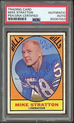 Mike Stratton Signed 1967 Topps #29 PSA/DNA Certified Autograph Legendary AUTO • $99.99