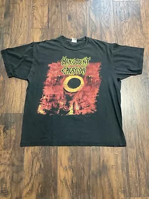 Vintage Malevolent Creation 2005 WARKULT World Tour Concert T-Shirt. Size XL • $99.99