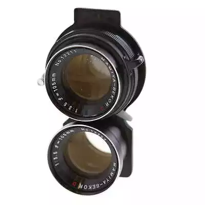 Mamiya 105mm F/3.5 Black D TLR Twin Lens {46} Manual Focus Lens • $99.99