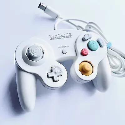 ❤️ WHITE NINTENDO GAMECUBE CONTROLLER ⭐️GENUINE ORIGINAL⭐️ Game Cube • $79.95