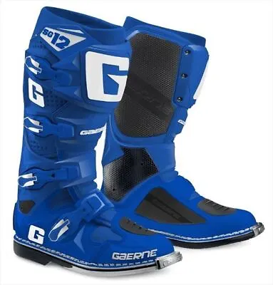 Gaerne SG12 Motocross Boots Blue MX Off Road Enduro Quad ATV • £399.95