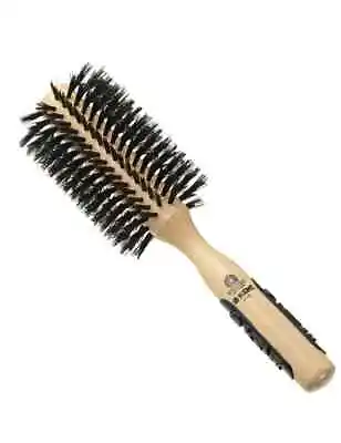 Kent PF03 Volumising Round Hair Brush Wooden Hair Brush 60mm Diameter • £14.95